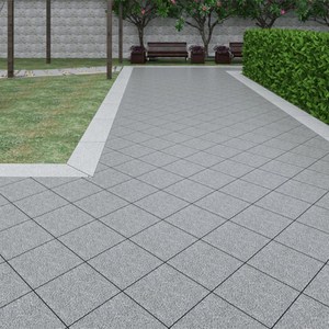 Mattonella Ecologica Permeabile Effetto Granito PC Brick, Piastrella per Pavimentazione Spessa 18mm per Giardini, Piazze e Parcheggi - Product Image 4