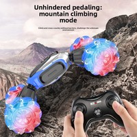 Voiture télécommandée transformable et capteuse de mouvements, véhicule tout-terrain électrique rechargeable pour enfants de 0 à 24 mois
