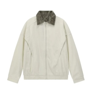 Chaqueta de Pana Retro para Hombre, Nueva Colección Otoño-Invierno, Versátil para Jóvenes, Uso Diario, Fabricante de Chaquetas, Venta al Por Mayor Personalizada - Product Image 4