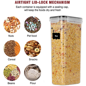 Hot Selling Kitchen 8pcs Set Food Storage <strong>Container</strong> Storage Boxes &amp; Bins Eco-friendly Food <strong>Container</strong> Box with Lid - Product Image 4