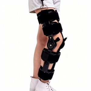 <span class=keywords><strong>Rodillera</strong></span> Ortopédica Transpirable Ajustable con Soporte Fijo para Articulación <span class=keywords><strong>de</strong></span> Rodilla, Inmovilizador Médico para Rehabilitación <span class=keywords><strong>de</strong></span> Fracturas - Product Image 5