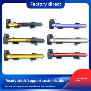 Pour la série Volkswagen : Rétroviseur <span class=keywords><strong>dynamique</strong></span> avec <span class=keywords><strong>clignotant</strong></span> séquentiel, éclairage de virage, modification et mise à niveau, lumière LED avec lettres - Product Image 3