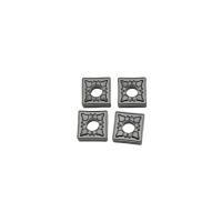 Plaquettes en carbure de tungstène SNMG120408 revêtues PVD, outil de tournage CNC, fraise pour tour, OEM pour machine de tournage CNC en acier inoxydable