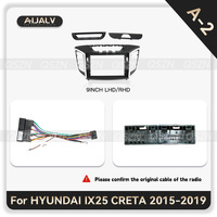 AIjia - Panel de Control para Automóvil con GPS Portátil de 9 Pulgadas, DSP, Mirror Link, Tarjeta SD, Amplificador RGB, Pantalla Táctil, Pantalla Dividida, IX25/CRETA