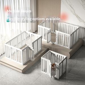 Clôture pour chien moderne et écologique en plastique HDPE, cage pour animaux <span class=keywords><strong>de</strong></span> compagnie, clôture pour chiens <span class=keywords><strong>de</strong></span> petite et moyenne taille, enclos intérieur pour chat, niche pour <span class=keywords><strong>chiot</strong></span> - Product Image 1