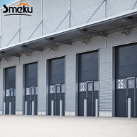 Puerta Seccional Aislada Comercial con Paneles Sándwich de Acero para Proyectos de Puertas de Carga de Fábrica