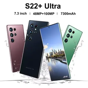 מקורי אנדרואיד Smartphone גלקסי S22 + U l טרה מלא נטקום 5g WiFi 7.3 אינץ תצוגה גדולה מסגרת נייד טלפונים