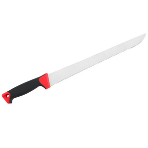 Insulation <strong>Knife</strong> Soft <strong>Grip</strong> Insulate <strong>Knife</strong> Cutter Stainless Steel Wool Blade Double Color Anti-slip Handle - Product Image 6