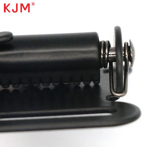 हल्के सामरिक बेल्ट त्वरित टेंसिंग गियर गैर-पर्ची धातु बकल समायोज्य वेबबिंग स्ट्रैप क्लिप - Product Image 5