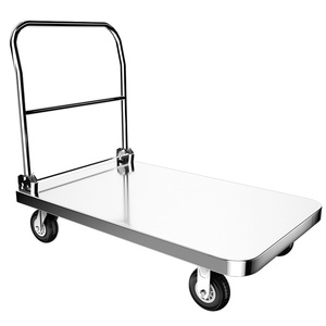 Carretilla Plegable de Acero Inoxidable de Alta Resistencia para Trabajo Pesado, Gran Capacidad de Carga para Servicios de Fabricación - Product Image 5