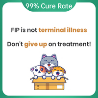 Kit de test rapide Félin Chat Canin Vétérinaire Diagnostic FIP Félin Péritonite Infectieuse
