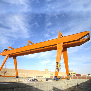 Portable 40Ton Aluminum <strong>Gantry</strong> <strong>Crane</strong> Double-Girder Rmg <strong>Rail</strong> <strong>Mounted</strong> Winch <strong>Gantry</strong> <strong>Crane</strong> - Product Image 4