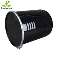 Tambour ronde en acier inoxydable, capacité 20l, 30l, 50l, 60l, 70l, 120l, 200l, pour huile, accessoires de qualité supérieure