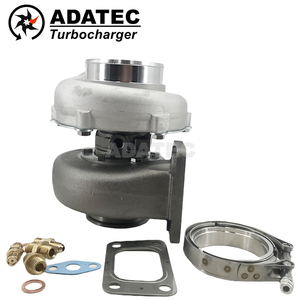 Nouvelle arrivée GTX3071R Performance Turbo T3-Vband 0.63AR GTX3071 Turbocompresseur 58mm 856801 Turbine avec double roulement à billes Gtx30 - Product Image 5