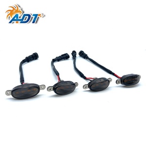 ไฟ LED สำหรับกระจังหน้ารถยนต์ ADT 4 ชิ้น/ชุด สีขาว แดง เหลืองอำพัน 4 SMDs สำหรับเปลี่ยนทดแทน F150 Tundra - Product Image 3