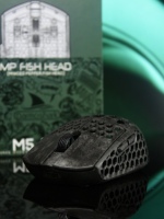 Mouse Nirkabel High Appearance Darmoshark M5 AIR Tri Mode 31g Ringan Paw3950 8000Hz Gaming Mouse untuk Kantor dan Gaming