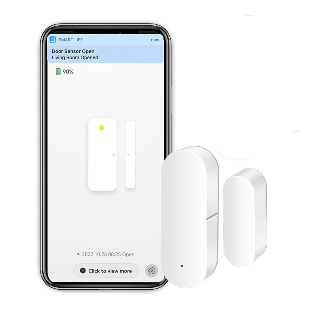 Smart Life / Tuya Smart App telecomando Wifi sensore per finestre porta Wireless sensore di sicurezza per porta
