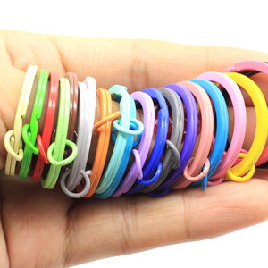 Haute Qualité Couleur Plaqué Porte-clés Anneau <span class=keywords><strong>30MM</strong></span> 100 Pièces Porte-clés Fabrication De Bijoux BRICOLAGE Accessoires Pièces Porte-clés Porte-clés - Product Image 6