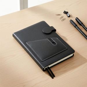 สมุดบันทึกปกหนัง PU สำหรับวางแผนการดูแลตนเอง ขายส่ง สมุดวางแผนปี 2026 - Product Image 2