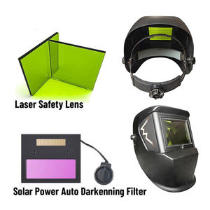 RHK TECH Filtre d'assombrissement automatique 2-en-1 Casque de soudage laser à fibre de longueur d'onde OD6 + OD7 + 900-1080nm personnalisé - Product Image 2