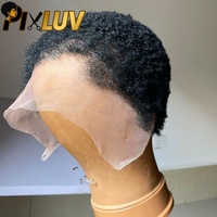 Perruque en cheveux humains sans colle, coupe pixie, lace front HD 13x4, cheveux indiens bruts, perruque courte bob pour femmes noires, pré-épilée avec baby hair