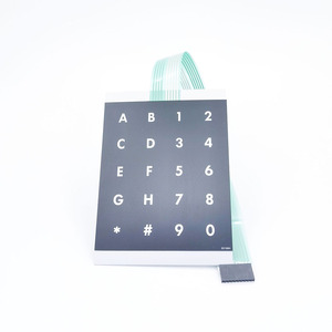 Phẳng loại nhôm kim loại Bảng điều chỉnh màng bàn phím cho máy bán hàng tự động - Product Image 6