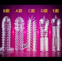 Anneaux de pénis réutilisables populaires pour l'agrandissement intime, jouets sexuels, préservatifs en silicone Dragon Spirit Crystal pour hommes