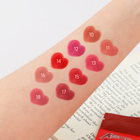 Lot de 9 rouges à lèvres mats en capsule, rouge à lèvres liquide effet miroir, maquillage des lèvres hydratant et velouté