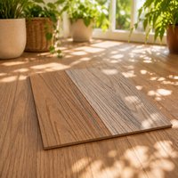 Planches de terrasse WPC circulaires modernes de qualité supérieure, étanches, avec technologie de co-extrusion pour usage extérieur - Global