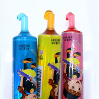 Nouvelle conception, vente en gros, bonbons liquides en seringue, bonbons acidulés, jouets, tube en forme d'aiguille, gelée sucrée en spray