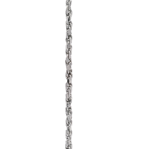 Bold Heavy Duty Braided White Pt950 Fine Thick <b>Rope</b> <b>Chain</b> Necklace Unisex Minimalist Platinum Jewelry Gift - Product Image 6