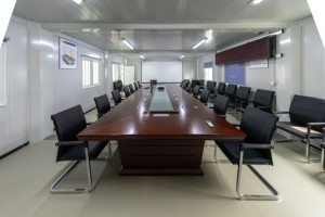 Edificio de Oficinas Prefabricado de 2 Pisos de Grado Industrial con Fachada de Vidrio para la Gestión de Obras de Construcción - Product Image 3