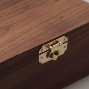 Black Walnut Wood <b>Storage</b> <b>Box</b> Rectangle Mortise And Tenon Desktop Jewelry <b>Box</b> - Product Image 4
