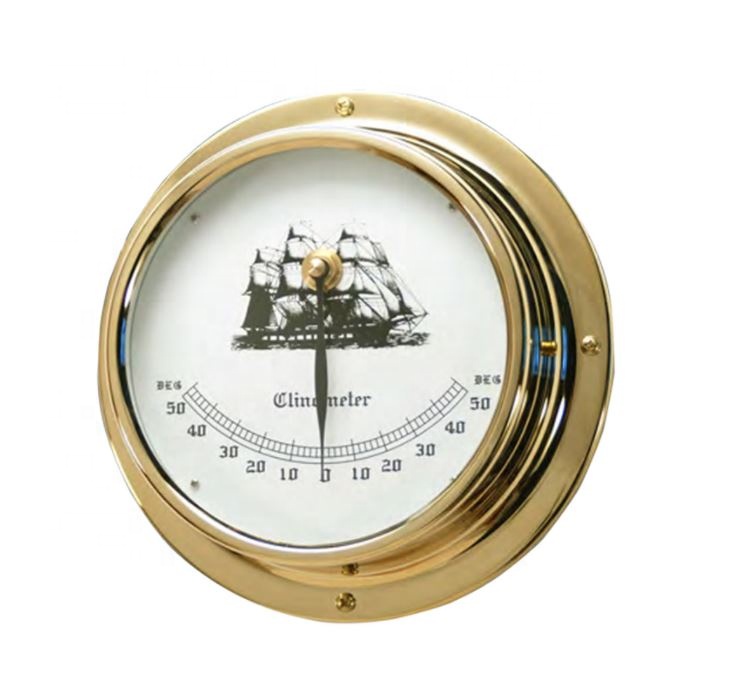 Clinometer IMPA370241เครื่องวัดการเอียงตัวทางทะเลเครื่องวัดระดับการเอียงตัวของวัสดุทองแดง