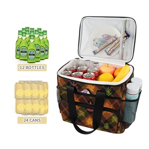 Aloha Hawaii Custom Print Large Insulated Lunch <b>Box</b> Leak Proof Waterproof Collapsible <b>Cooler</b> Lunch Bag for Camping Travel - Product Image 3