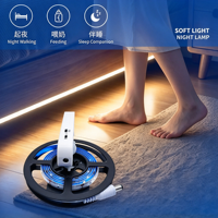 Bande lumineuse LED flexible à détecteur de mouvement infrarouge, USB, auto-adhésive, 8 mm, indice de protection IP33, veilleuse de chevet pour