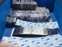 Plaques signalétiques personnalisées en acier inoxydable et en aluminium avec support auto-adhésif pour machines, provenant de fabriques chinoises