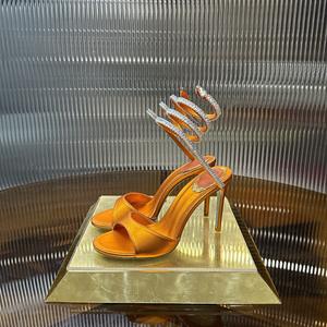 Designer Women's Elegant <b>Closed</b> <b>Toe</b> High <b>Heel</b> Pumps Comfortable Formal Genuine Leather Upper Floral Pattern Anti-Slip Breathable - Product Image 2