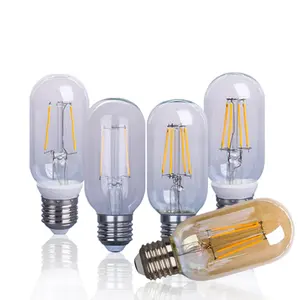 Custom Antique Glass E16 E26 E27 B22 220v House Used High Lumen Led Filament Bulb