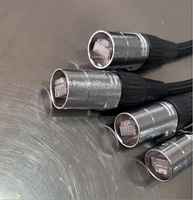 Câble Ethercon Snake ST 4 canaux avec connecteurs CAT5 CAT5e CAT6 conducteur en cuivre et isolation en caoutchouc pour la construction
