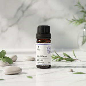 น้ำมันนวดดีท็อกซ์พริกไทยดำผสมจูนิเปอร์ มิ้นท์ และลาเวนเดอร์เพื่อการไหลเวียนโลหิตและบรรเทาอาการ - Product Image 4