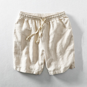 <span class=keywords><strong>Pantalones</strong></span> <span class=keywords><strong>Cortos</strong></span> <span class=keywords><strong>de</strong></span> <span class=keywords><strong>Lino</strong></span> a Rayas para <span class=keywords><strong>Hombre</strong></span>, Estilo Veraniego, Holgados, con Cordón Elástico, 5 Pulgadas, <span class=keywords><strong>Pantalones</strong></span> <span class=keywords><strong>de</strong></span> Playa Transpirables <span class=keywords><strong>de</strong></span> Algodón y <span class=keywords><strong>Lino</strong></span>, que Absorben el Sudor - Product Image 1