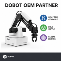 Bras robotique de bureau 6 axes For Magician E6 750g avec cœur PLC pour laboratoire de robotique universitaire, compatible ROS Python, capteurs de sécurité, Plug&Play