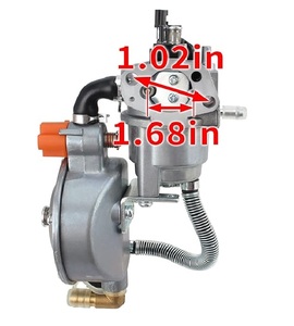 Kit de Conversión de Carburador a Combustible Dual GLP GN para Generador de Gasolina Portátil 2KW GX160 168F GX200 170F - Product Image 1
