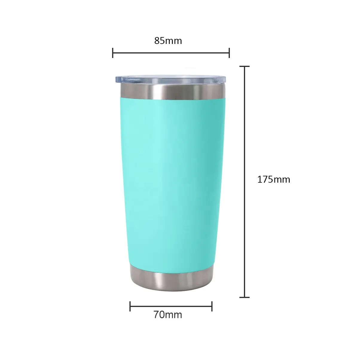 Double Wall Vacuum Insulated Travel Mugs Coffee Cup Stainless Steel Travel Tumbler with Custom Logo