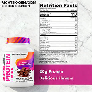 Poudre riche tek de protéine de blé, supplément nourrissant en vrac, 100% pure concentration de protéine de blé, vente en gros - Product Image 2