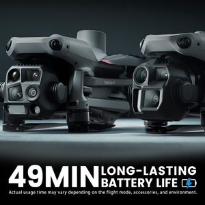 Drone DJ Matrice 4E 4k Full Set avec télémètre laser, 49 minutes d'autonomie de vol, drone professionnel à télécommande, drone pliable - Product Image 3