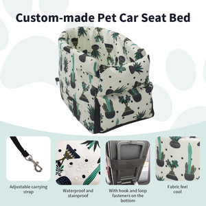 Cama de asiento elevador de coche para perro con consola central portátil de gran venta - Product Image 2