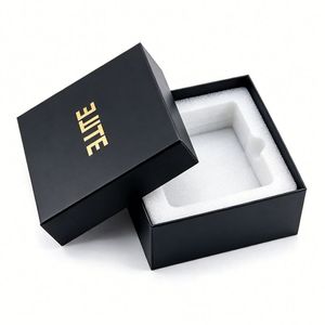 Luxury Eco-Friendly Recycled Materials Self Erecting Gift <b>Boxes</b> with UV Printed Logo and Rigid Packaging for Perfume Jewelry - Product Image 4