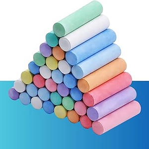 Craies lavables personnalisées pour l'extérieur, 20 couleurs, pour tableau noir scolaire, grand format, pour trottoir, 2026 - Product Image 3